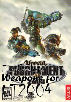 Box art for ZenCoders Weapons for UT2004