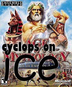 Box art for cyclops on ice