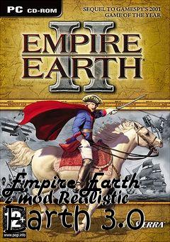 Box art for Empire Earth 2 mod Realistic Earth 3.0