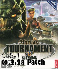 Box art for CarBall v2.2 to 2.2a Patch