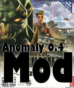 Box art for Anomaly 0.4 Mod