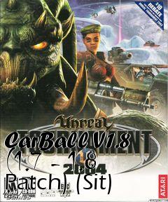 Box art for CarBall V1.8 (1.7 - 1.8 Patch) (Sit)
