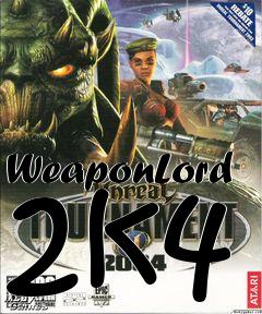 Box art for WeaponLord 2k4