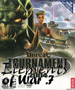 Box art for Elements of War .7