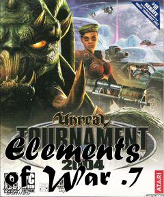 Box art for Elements of War .7