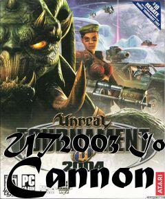 Box art for UT2003 Ion Cannon