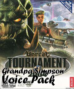 Box art for Grandpa Simpson Voice Pack