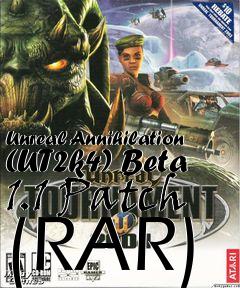 Box art for Unreal Annihilation (UT2k4) Beta 1.1 Patch (RAR)