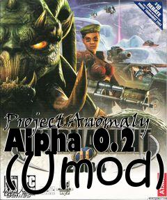 Box art for Project Anomaly Alpha 0.2 (Umod)