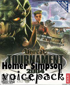 Box art for Homer Simpson voicepack