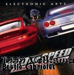 Box art for 1999 Volkswagen Beetle Cabriolet