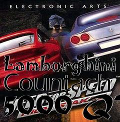 Box art for Lamborghini Countach 5000 QV