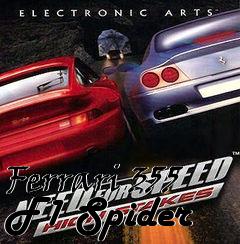 Box art for Ferrari 355 F1 Spider