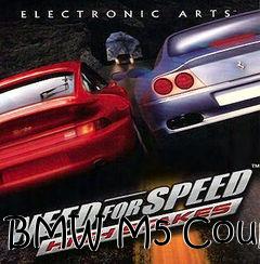 Box art for BMW M5 Coupe