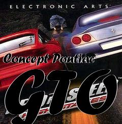 Box art for Concept Pontiac GTO