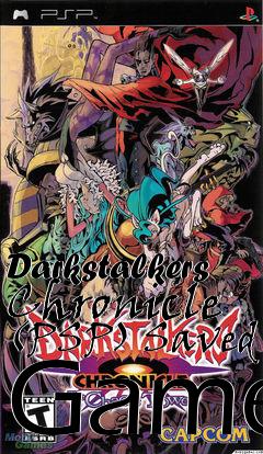 Box art for Darkstalkers Chronicle (PSP) Saved Game