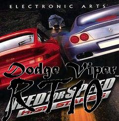 Box art for Dodge Viper RT10