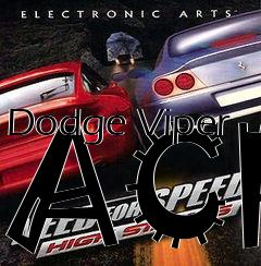 Box art for Dodge Viper ACR