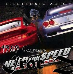 Box art for 1989 Camaro Iroc-Z