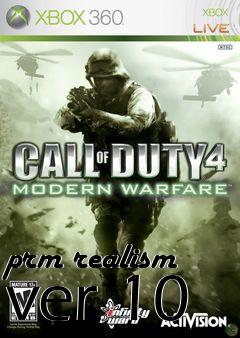 Box art for prm realism ver 10
