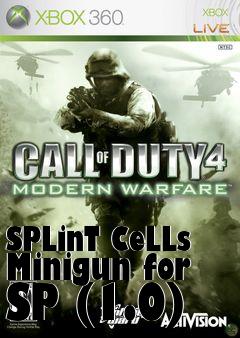 Box art for SPLinT CeLLs Minigun for SP (1.0)