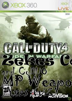 Box art for Zekes CoD and CoDUO MP Weapon Fixes (v2)