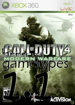 Box art for hammer cod gametypes 1.1