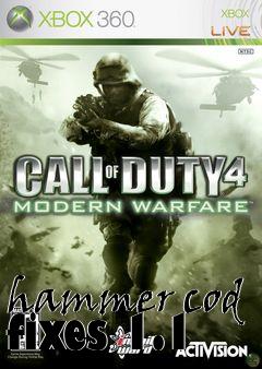 Box art for hammer cod fixes 1.1