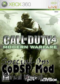 Box art for Special-Ops CoDSP Mod (Final Beta)