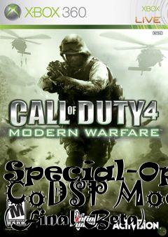 Box art for Special-Ops CoDSP Mod (Final Beta)