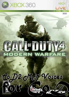 Box art for CoD2 MP Voices for CoD