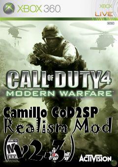 Box art for Camillo CoD2SP Realism Mod (v2.3)