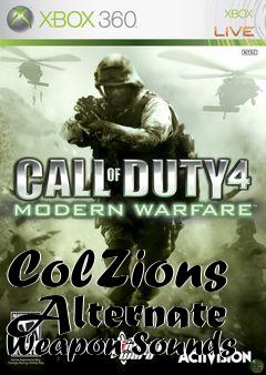 Box art for ColZions Alternate Weapon Sounds