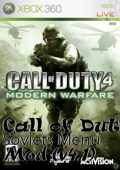 Box art for Call of Duty Soviets Menu Mod (v4.1)