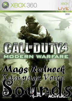 Box art for Mags Redneck Rampage Voice Sounds