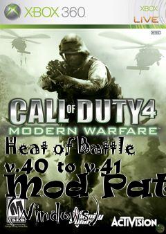 Box art for Heat of Battle v.40 to v.41 Mod Patch (Windows)