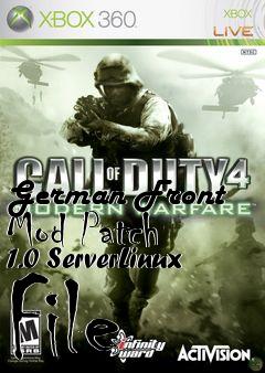 Box art for German Front Mod Patch 1.0 ServerLinux File