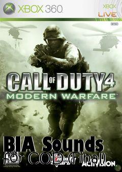 Box art for BIA Sounds for COD (Final)