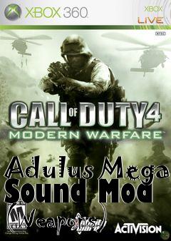 Box art for Adulus Mega Sound Mod (Weapons)