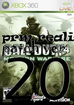 Box art for prm realism patch ver 20