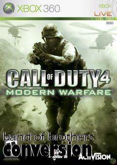 Box art for band of brothers conversion