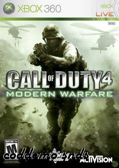 Box art for coddemo snds