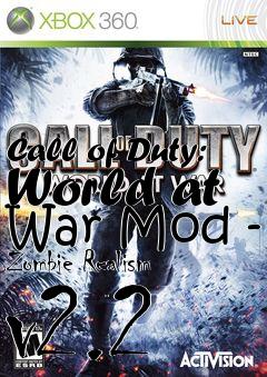 Box art for Call of Duty: World at War Mod - Zombie Realism v2.2