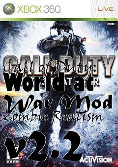 Box art for Call of Duty: World at War Mod - Zombie Realism v2.2