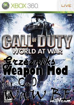 Box art for Grzezniks Weapon Mod for CoD: WaW BETA