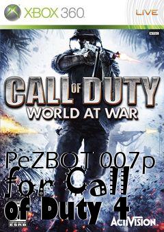 Box art for PeZBOT 007p for Call of Duty 4