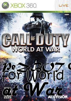 Box art for PeZBOT 001p for World at War