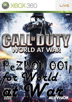 Box art for PeZBOT 001p for World at War