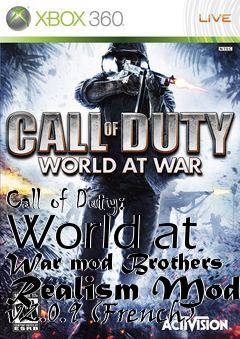 Box art for Call of Duty: World at War mod Brothers Realism Mod v2.0.9 (French)