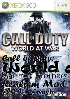 Box art for Call of Duty: World at War mod Brothers Realism Mod v2.0.9 (French)